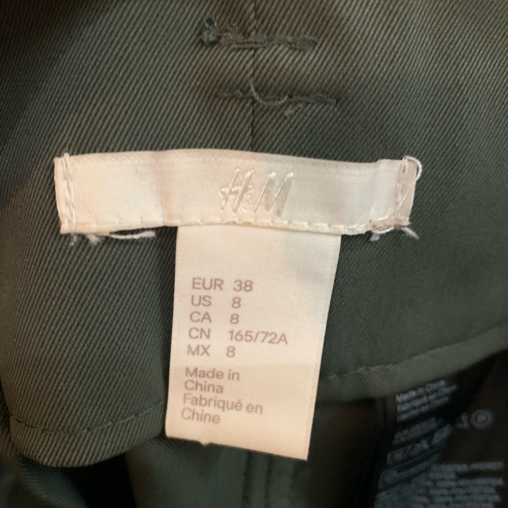 H&M Deep Green Dress Pant - Picture 6 of 9